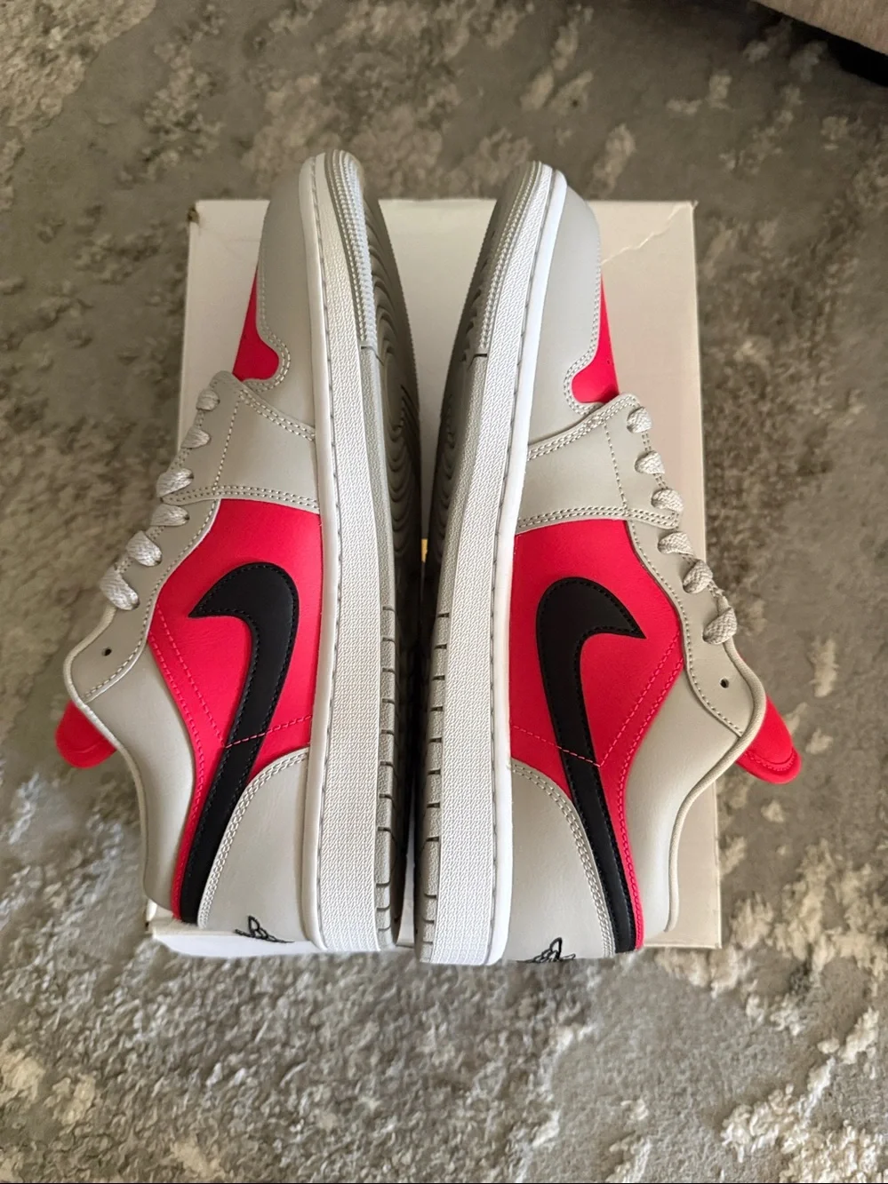 Air Jordan 1 Low Iron Ore Siren Red